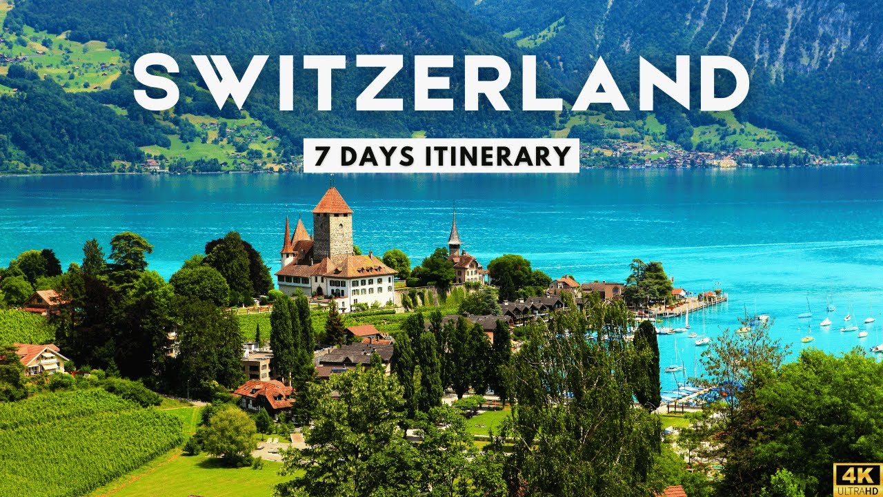 7 Days Switzerland Itinerary || Switzerland Travel Vlog || Travel Guide 2024