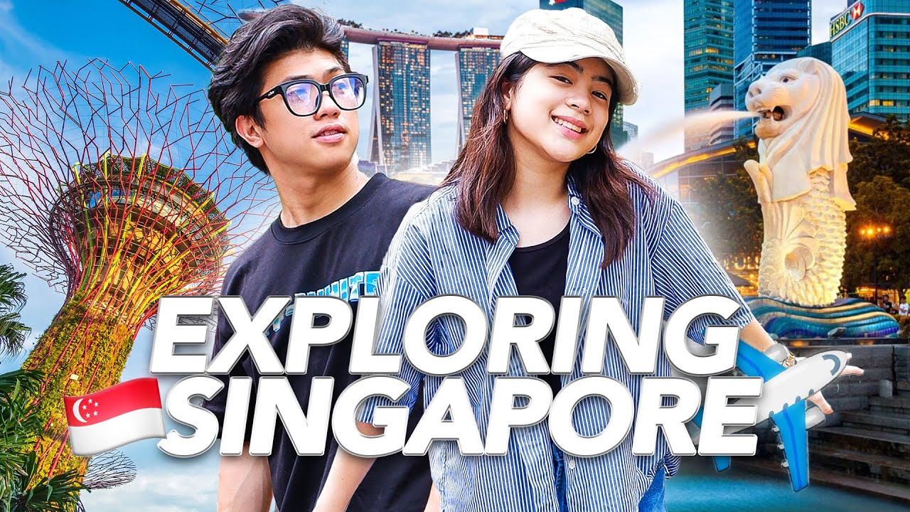 Exploring SINGAPORE! (Travel Vlog!) | Ranz and Niana