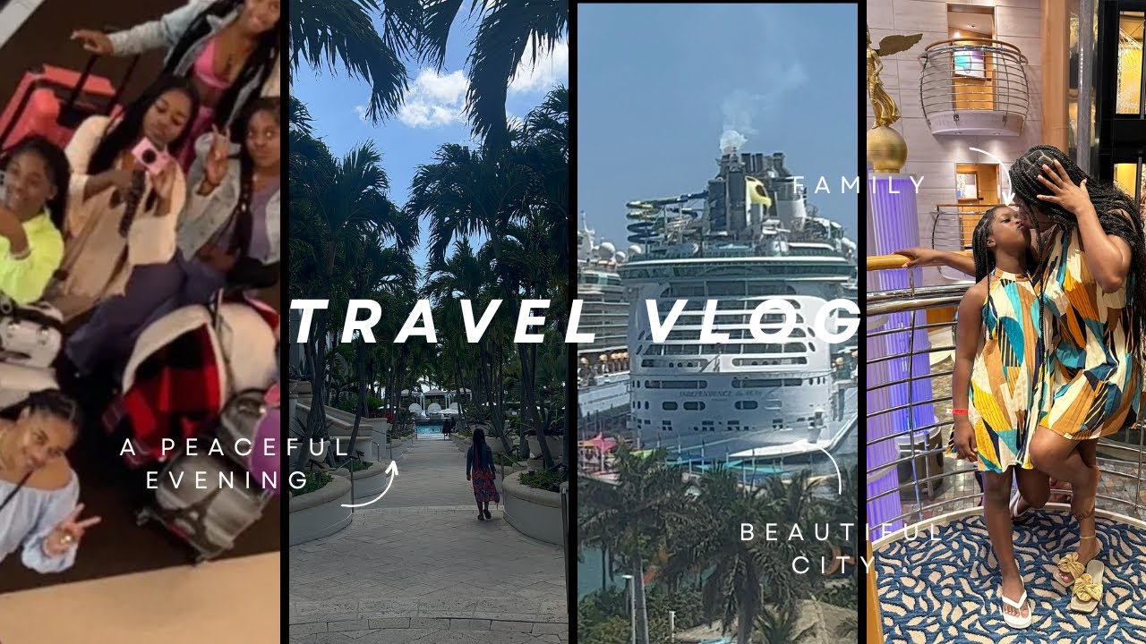 TRAVEL VLOG: OUR FIRST CRUISE |ROYAL CARIBBEAN INFO, HACKS, PRICING |A DAY IN MIAMI | KAY BDAY TRIP